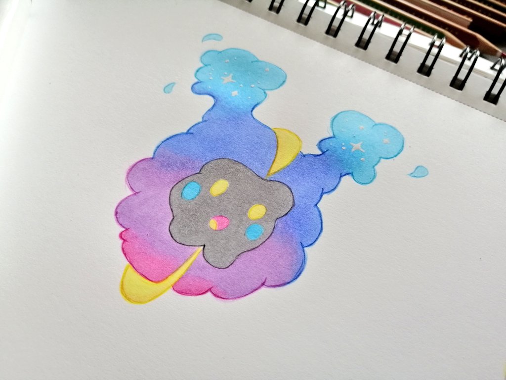 Rina Mogryna Cutie Cosmog Alcohol Markers And Colored Pencils Pokemon Pokemongo Drawing Cloud Cute ポケモン ポケモンgo コスモッグ 絵 かわいい 雲 T Co Ffm4c76pbp Twitter