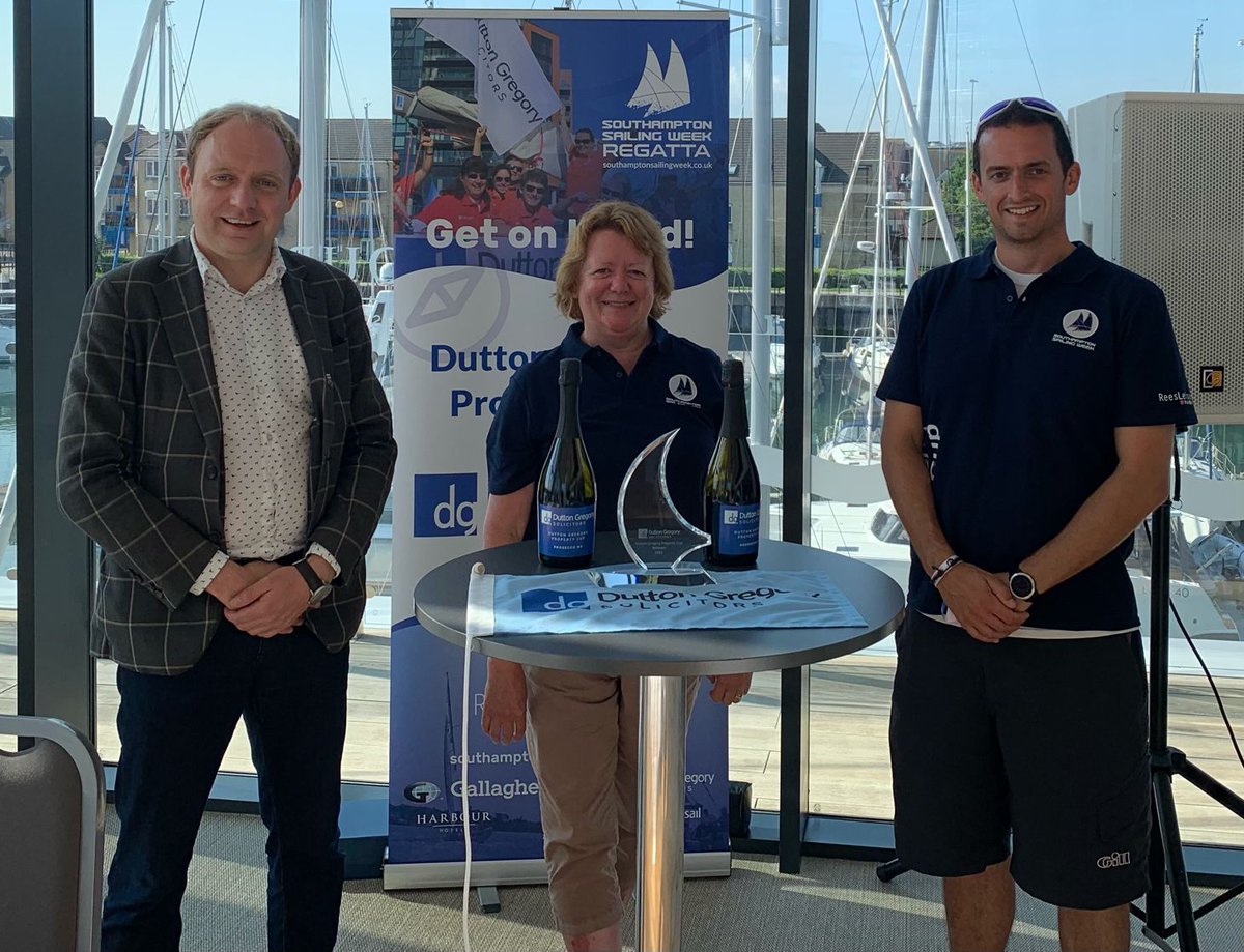 his time last week we were celebrating a fantastic day on The Solent for <a href="/SailingWk/">Sailing Week</a>'s Property Cup. We may not have won the trophy, but it was great to spend time with clients on board and enjoy a great day out.  #sailing #southampton