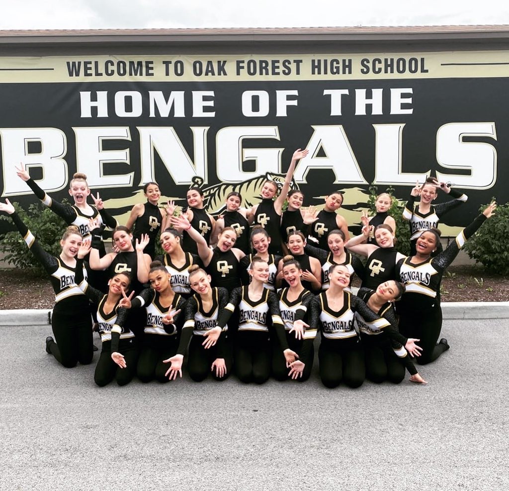oakforestdance's tweet image. THANK YOU to all parents, family, and friends who came out to support us today at our first showcase of the season! We can’t wait to perform our Home Routines at UDA Camp next week! 🖤💛🐯 #cantstopwontstop #homeroutine #udacamp #girlbosses #dancefamily #bengaldance