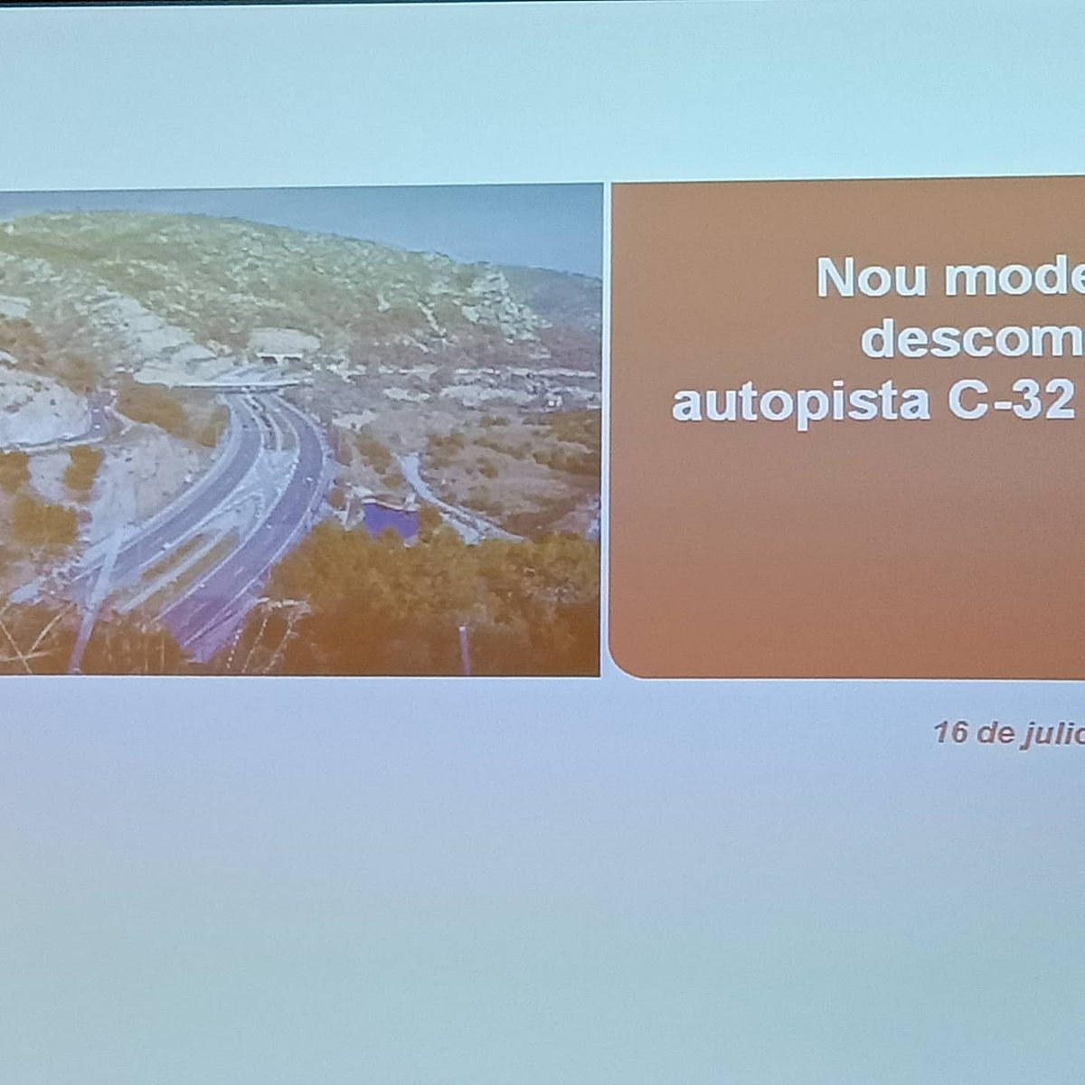 EduTerr's tweet photo. Avui @AjSitges hem assistit a la presentació per part de @gencat dels nous descomptes a aplicar a l'autopista C-32 per als residents al Garraf, a partir de l'1 de setembre.
40% Sitges-Castelldefels
70% Sitges-El Vendrell
Una gran notícia
#SitgesPerATothom https://t.co/FSQFAbLHc8