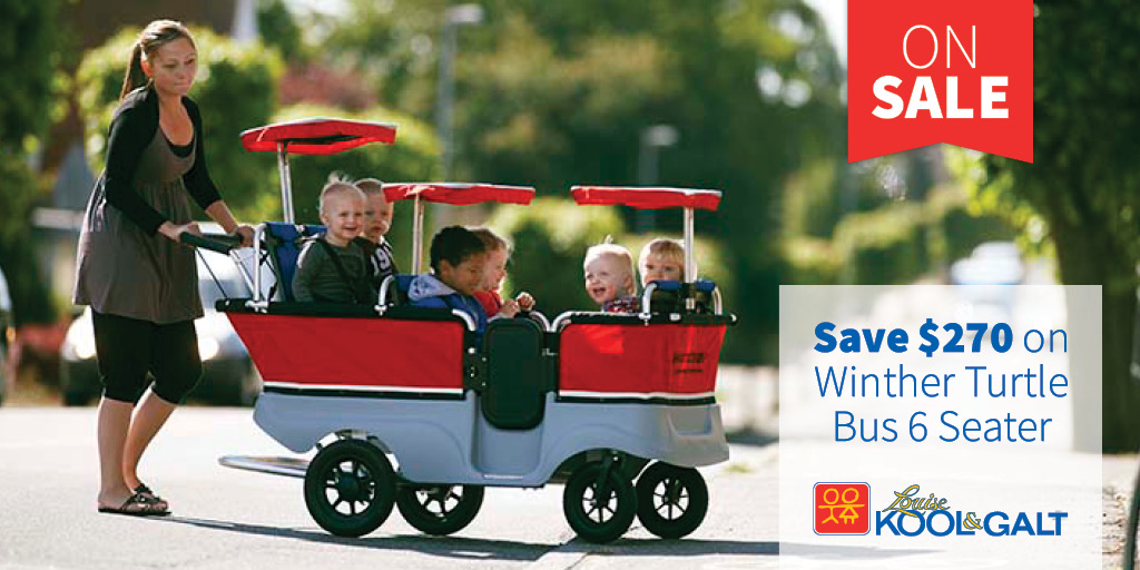 📣 PSSSTT.... Our followers get first dibs!

Limited quantity on sale of Winther Turtle Bus 6-Seater. 

The Turtle Bus makes outdoor adventures easier and safer for both children and adults.

Get yours now louisekool.com/products/273-8…