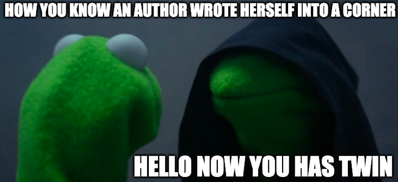 illuminate_ya's tweet photo. Writers, it's #confession time. What clichés do you lean on when you write yourself into a corner? #amwriting #authorproblems #writerlife https://t.co/7m7AS1PQFV
