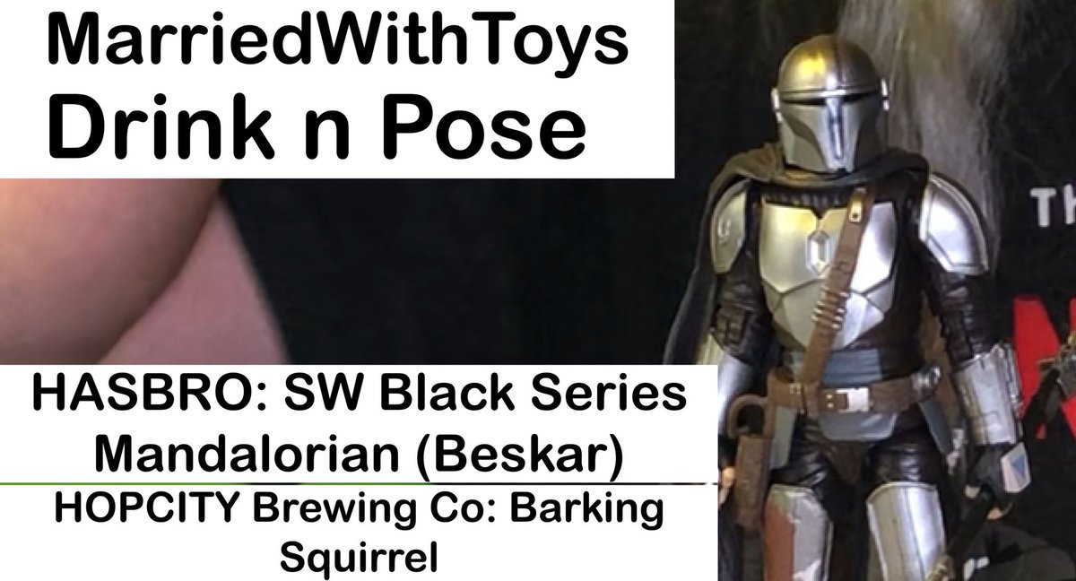 New video up!  Link below.  #starwars #YouTube #blackseries #mandalorian #review #beer #hopcity <a href="/Hasbro/">Hasbro</a> <a href="/starwars/">Star Wars</a> youtu.be/xj479WbjjpQ