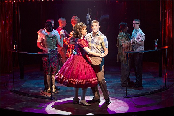 Look back at @LindsayMendez and @DerekKlena in @pasekandpaul's Dogfight, which opened off-Broadway at @2STNYC on this day in 2012. bit.ly/look-back-at-l…