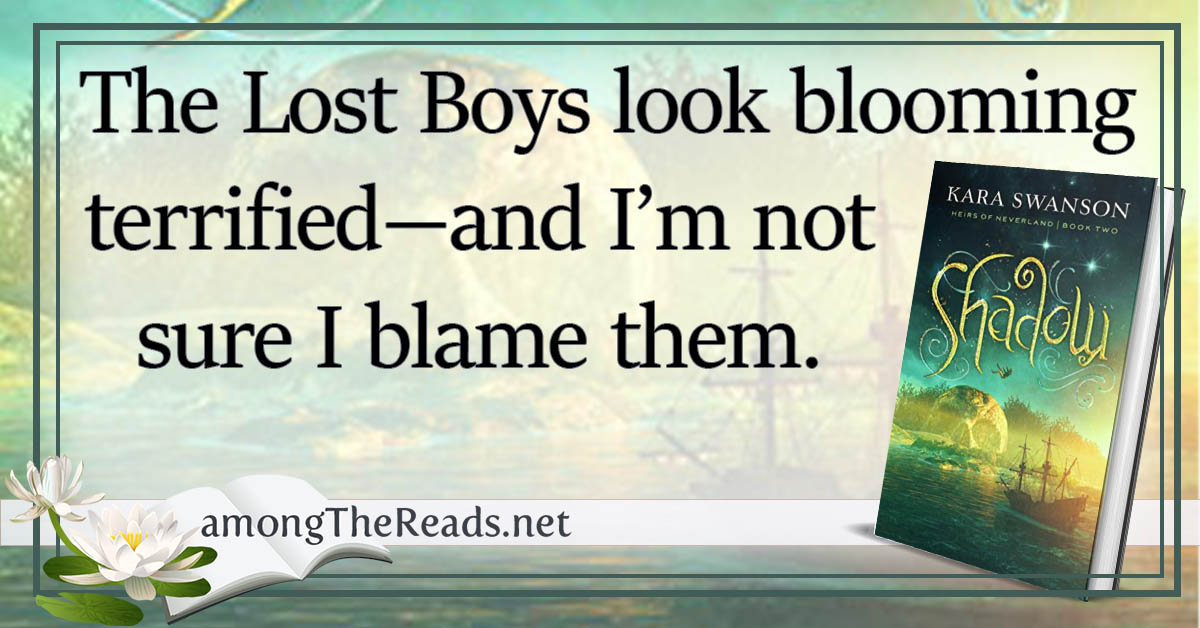 amongthereads's tweet photo. My review of #Shadow by Kara Swanson #HeirsofNeverland The Lost Boys look blooming terrified—and I’m not sure I blame them. - @kswansonauthor @EnclaveBooks #fantasy #avidreader https://t.co/IQfC9FlqZv https://t.co/jxEUrI4o40