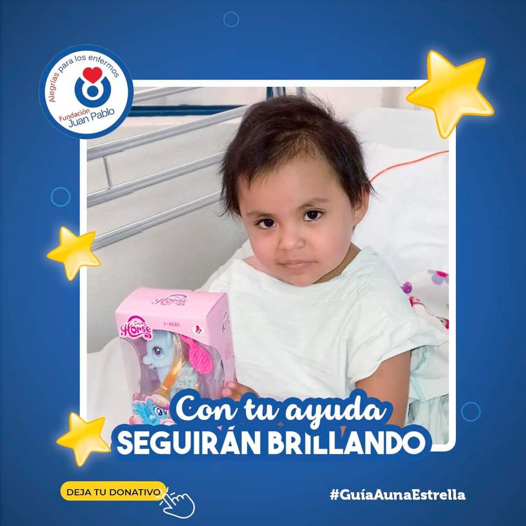 FJPSLP's tweet photo. Tú tienes el poder para hacer que cualquier estrella brille con toda su intensidad. Fundación Juan Pablo te invita a que seas parte de nuestra iniciativa "Guía A Una Estrella". https://t.co/M6sxsCQFUK