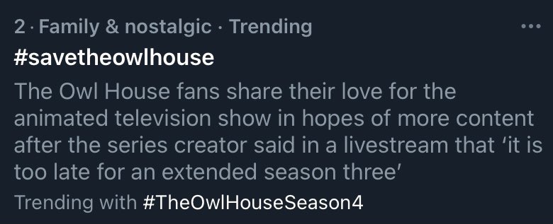 HeyRebeccaRose's tweet photo. Oh damn, we got a description added 😎 #SaveTheOwlHouse https://t.co/uF16zIdZ9V
