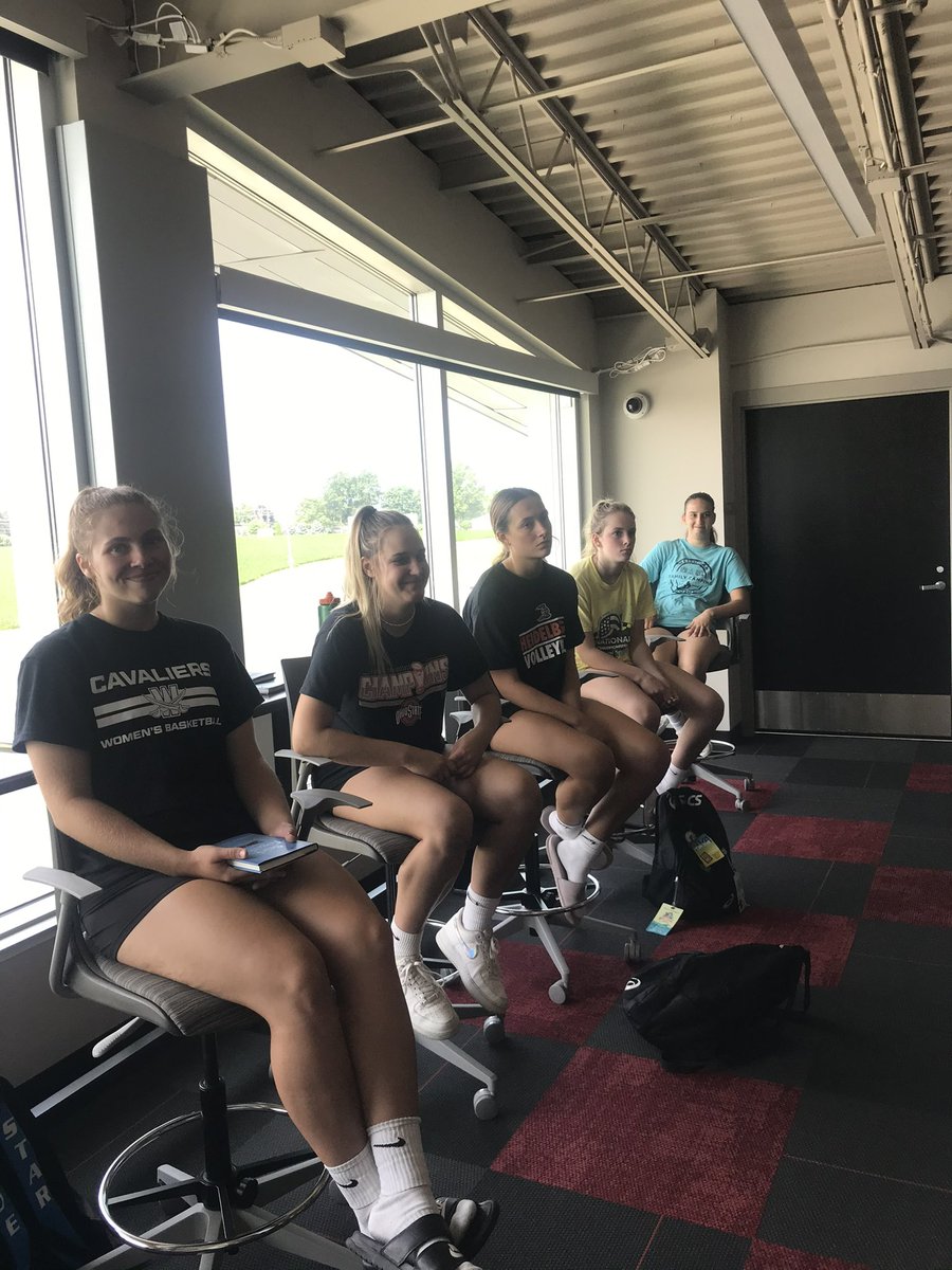 Buckettes_VB's tweet photo. Finished up our team camp for grades 7-12 and our book study on #StickTogether. Excited to use everything we learned to build an even stronger team this year!  Shout out to @MintonetteSport  for a great camp! @kateleavell and @JonGordon11 Stick Together was just what we needed! https://t.co/rwgf6sinvR