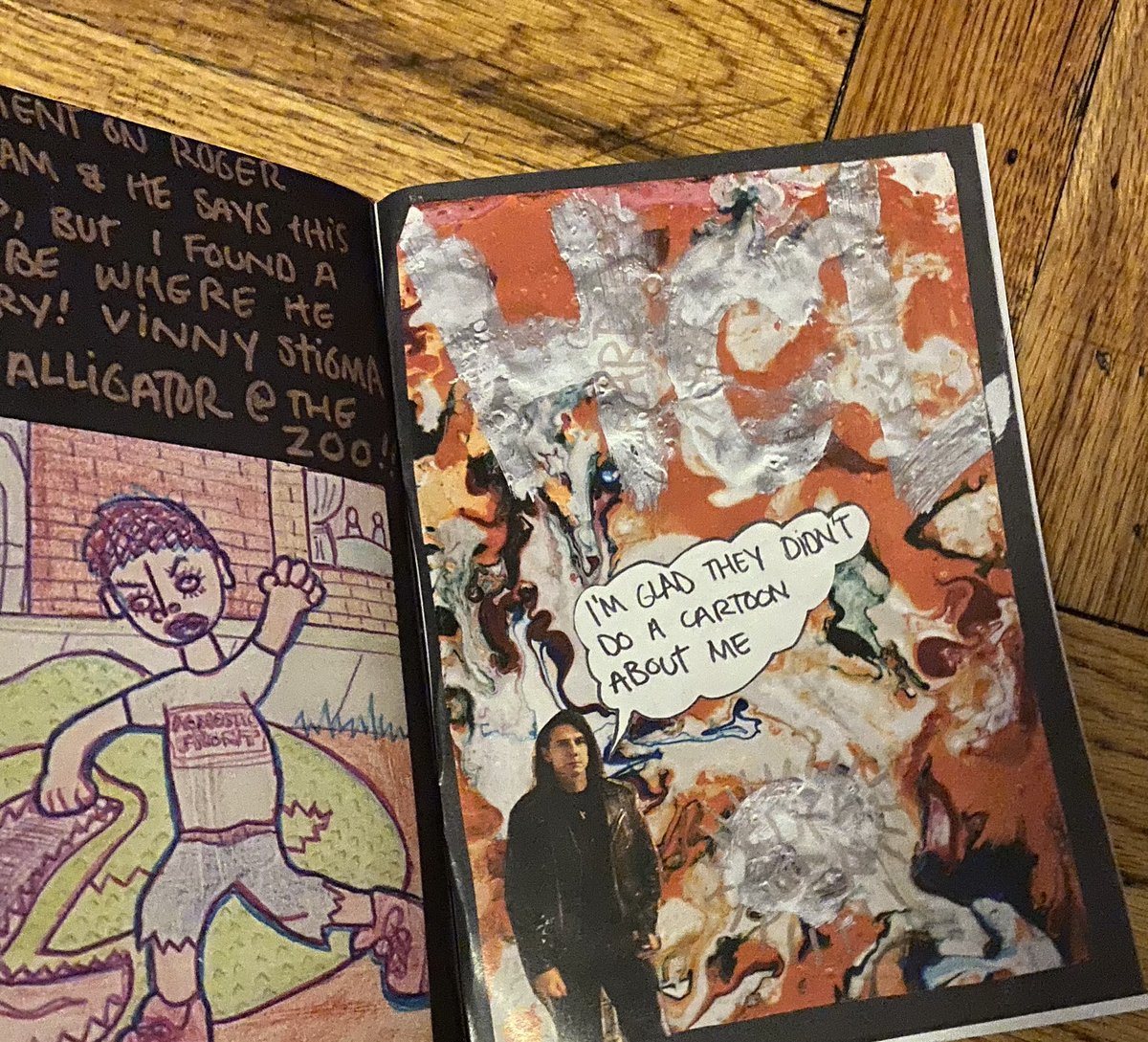 HarleyFFlanagan's tweet photo. If you can’t laugh at yourself then you really are an asshole… and this really made me laugh. Thanks for the roast Miles… you’ll be hearing from my lawyer soon LOL 😂 😄🤣

#cromags #earlysettlers #laughtilithurts #roast #youllbehearingfrommylawyer #hardcorelegends https://t.co/rcXiUAKbXF