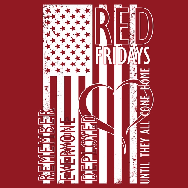 R.E.D. Friday! Happy Friday. Stay safe and be well. #redfriday #elkscareelksshare #elks409