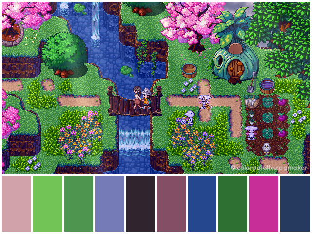 🎨 Color Palette RPG Maker on Twitter: