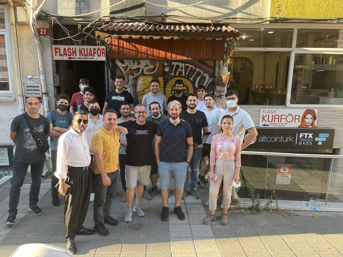 Partnerimiz <a href="/FTX_Official/">FTX</a> sponsorluğunda düzenlediğimiz 

Klasik #KriptoCuma Pozumuz