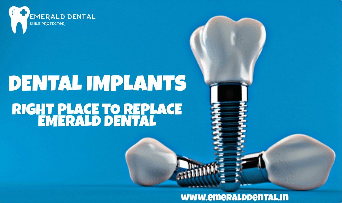 Emeralddental2's tweet photo. RIGHT PLACE TO REPLACE 
Emerald Dental
Book Your Appointment 
Call Us+ 91 6363 495 019 
https://t.co/kz3KsCGSpl
#Repost 
#EmeraldDental #Smileprotector #dentalimplants #implantology #Teethwhiteing #periodontist #Orthodontics https://t.co/11EBEOsXkY