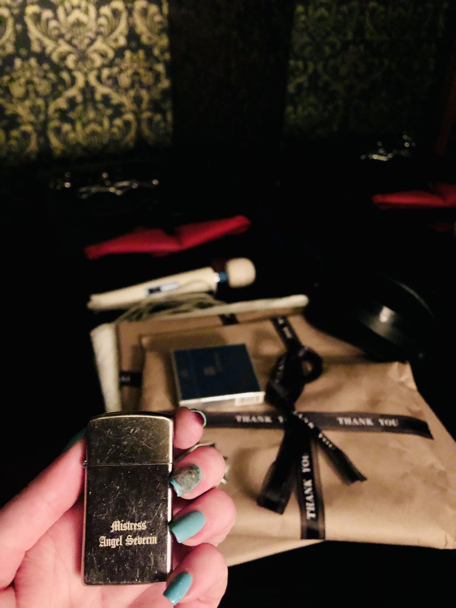 Showered in gifts by one of My special subs 🖤🖤🖤 She really knows how to treat such a perfect Goddess…gifts, sushi dinner, sake &amp; wine… oh &amp; did she get a good, hard #assbeating &amp; #forcedorgasm from Me 😈 

#yesMistress #Dominatrix #bayarea #femdom #SanFrancisco #eastbay