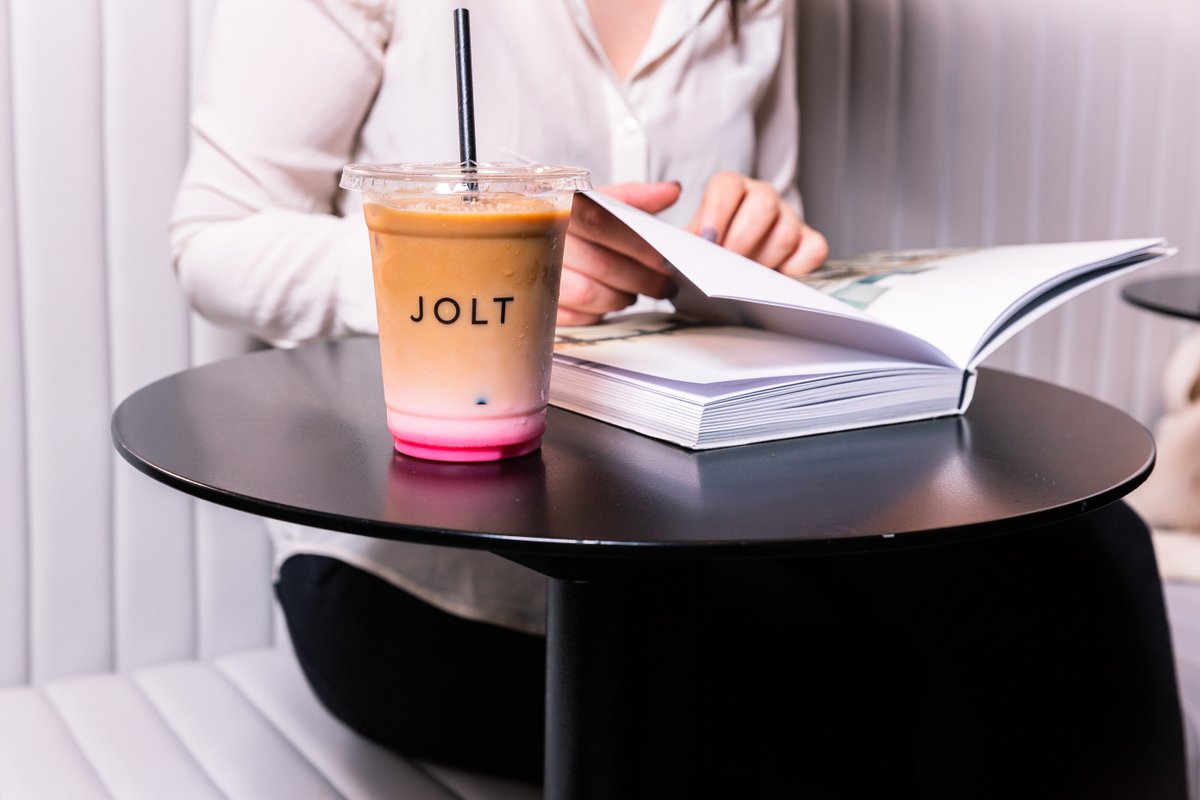 Lattes as luxurious as this deserve to be enjoyed in peace... Meet our iced rose latte 🌹