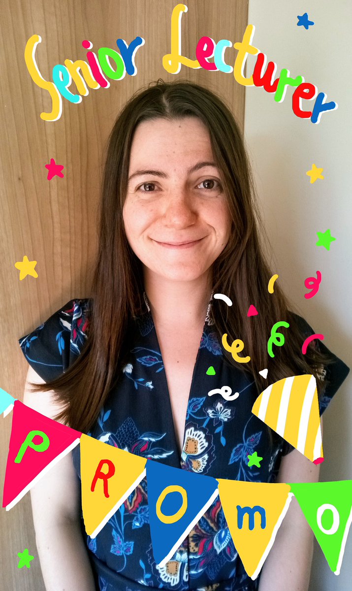 🤔Guess who just got promoted? <a href="/DrJessBoland/">Dr Jessica Boland (she/her)</a> is a senior lecturer now!!!🥳🥳🥳