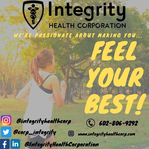 corp_integrity's tweet photo. At Integrity Health Corporation, we’re passionate about making you feel your BEST! Feel confident when you buy or use our products and services. Learn more at https://t.co/CJmW90HPGd #IntegrityHealthCorp #FeelYourBest #best #products #services #integrativemedicine $FTEG https://t.co/v1UELaV9tr