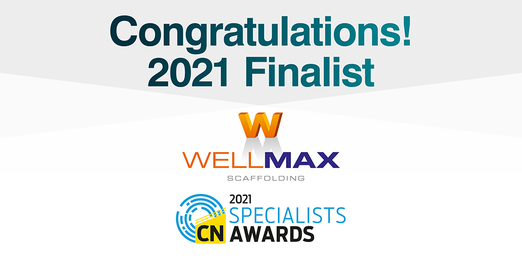 Scaffolding Assoc (@scaffold_assoc) on Twitter photo Congratulations to <a href="/WellMaxScaffold/">WellMax Scaffolding</a> having been shortlisted in the Access & Scaffolding Specialist of the Year category at the 2021 CN Specialists Awards.
They are also finalists in the Project of the Year by a Specialist Contractor (subcontract from £1m to £5m) category. Congratulations to <a href="/WellMaxScaffold/">WellMax Scaffolding</a> having been shortlisted in the Access & Scaffolding Specialist of the Year category at the 2021 CN Specialists Awards.
They are also finalists in the Project of the Year by a Specialist Contractor (subcontract from £1m to £5m) category.