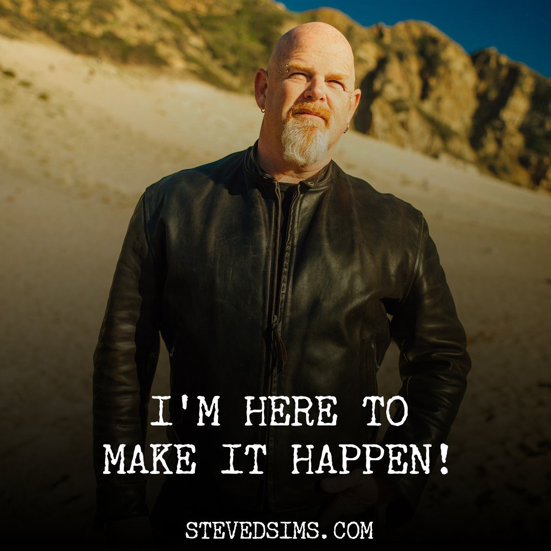 SteveDSims's tweet photo. I'm here to make it happen! What about you?

#stevedsims #simsdistillery #speaker #podcast #entrepreneur #coach #business #branding https://t.co/017wUnVfSm
