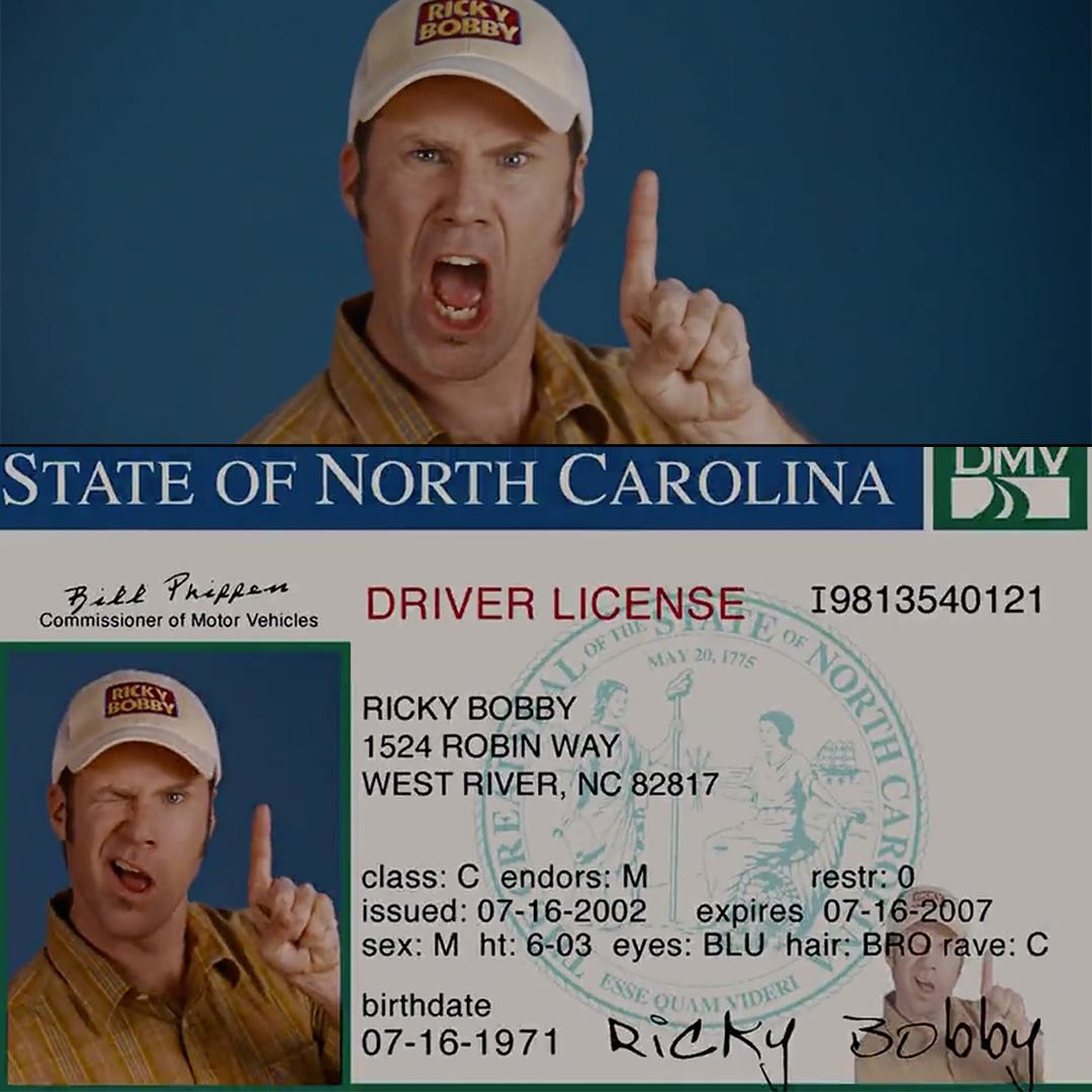 NASCARonUSA's tweet photo. A @NASCAR legend turns 50 today. 

Happy birthday, Ricky Bobby! https://t.co/zZpxixIlPD