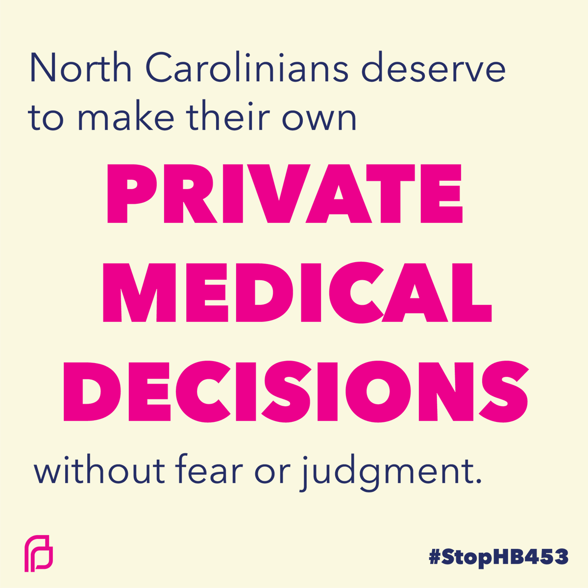 PPSATNC's tweet photo. The NC House could vote to override @NC_Governor's veto of #HB453, a bill that would prevent a person from obtaining an abortion based on the supposed reason, any day.

Your rep needs to hear from you. Urge them to uphold the veto: https://t.co/Bquu5z4hRu #StopHB453 #ncpol https://t.co/5rNKHxySwy
