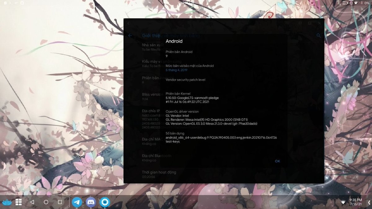 hmtheboy154's tweet image. Meanwhile I just brought #mesa3d crocus into Bliss OS 11.14
