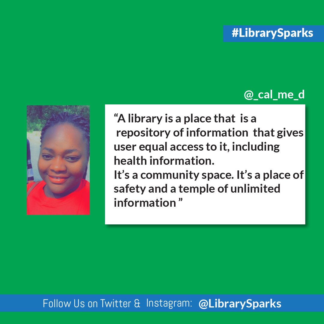 library_sparks's tweet image. Library is a house of unlimited knowledge from the existing Information sources. 
 
#LibrarySparks 
@maktaba63  @tla_tanzania @COTUL_TZ  @TIE_Tanzania