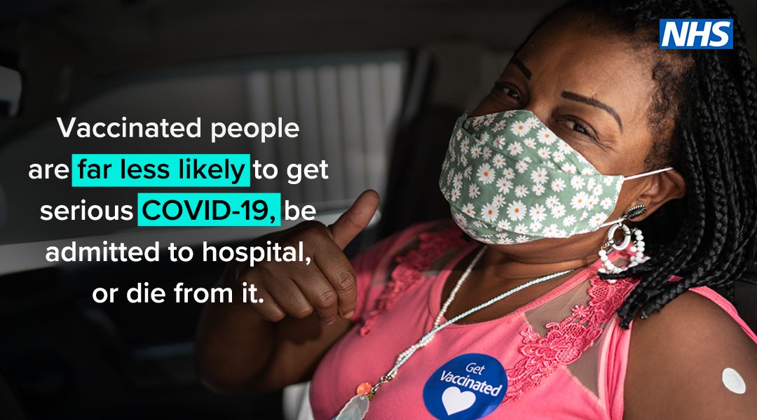 Vaccinated people are far less likely to get serious COVID-19, be admitted to hospital, or die from it. 

For more on getting your vaccination in #Islington, visit: orlo.uk/3Oevz