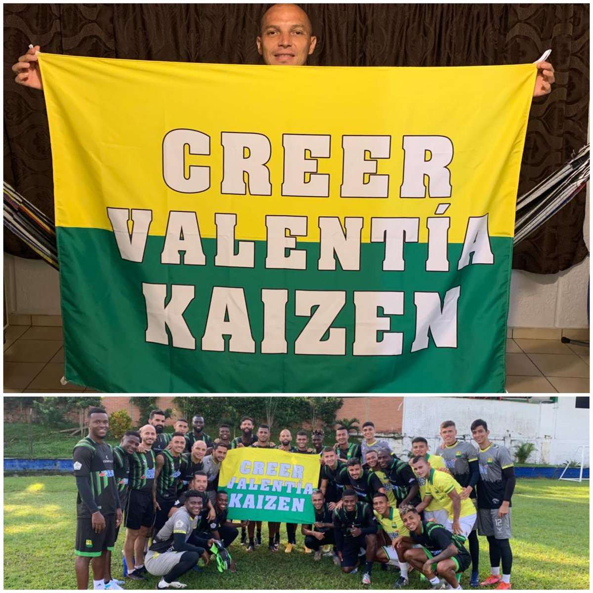 Esto es lo más grande que te deja el fútbol: hombres que te hacen sentir orgulloso de haberlos conocido. 
Vamos muchachos; jueguen con valentía, busquen la excelencia y lo más importante siempre CREAN.
Se merecen la gloria.