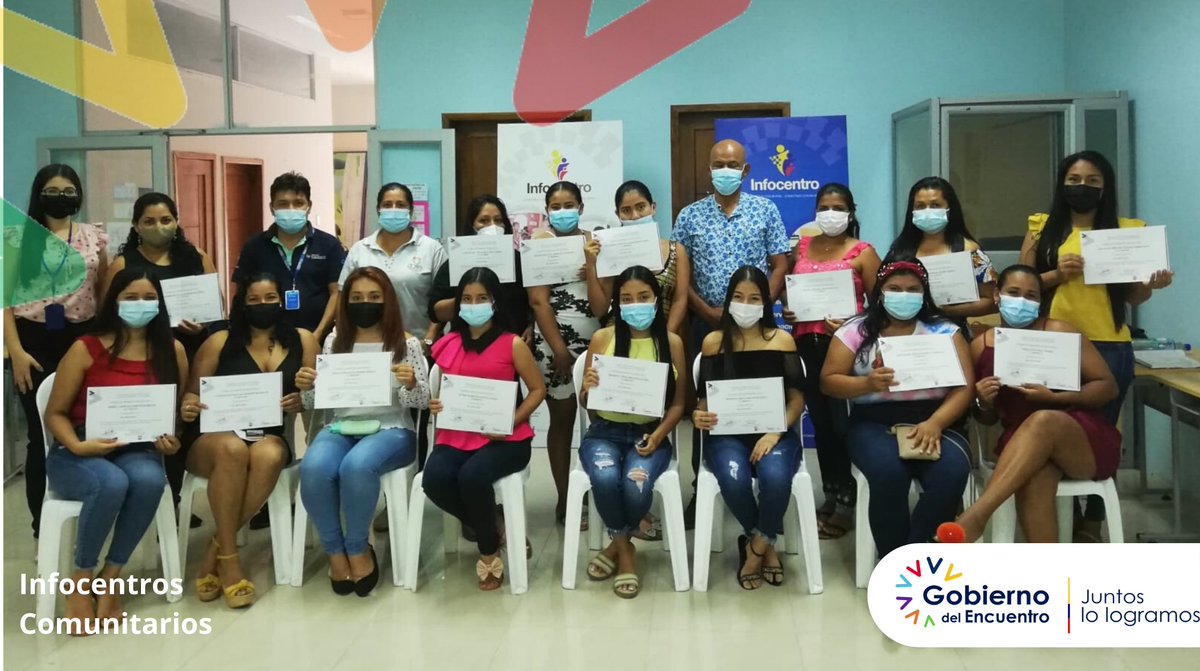 infolaunionq's tweet photo. #EntregaDeCertificados #TICArtesanos
Con la presencia de las participantes de la capacitación TIC Artesanos y autoridades, se realizo la respectiva entrega de certificados a éste curso realizado en el Infocentro La Unión durante el mes de Junio. https://t.co/qyosd3ulWz