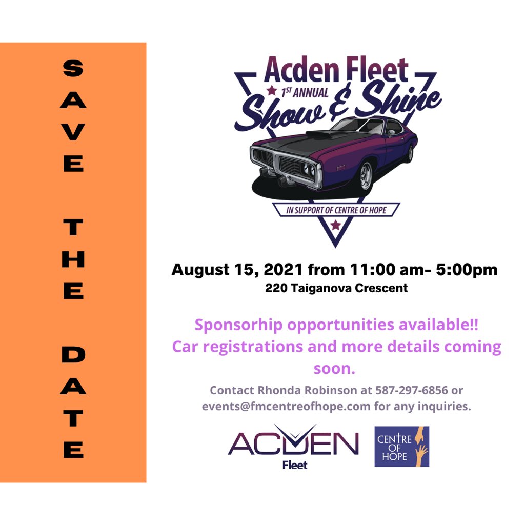 Save the date !! More details to follow <a href="/AcdenBG/">Acden</a>