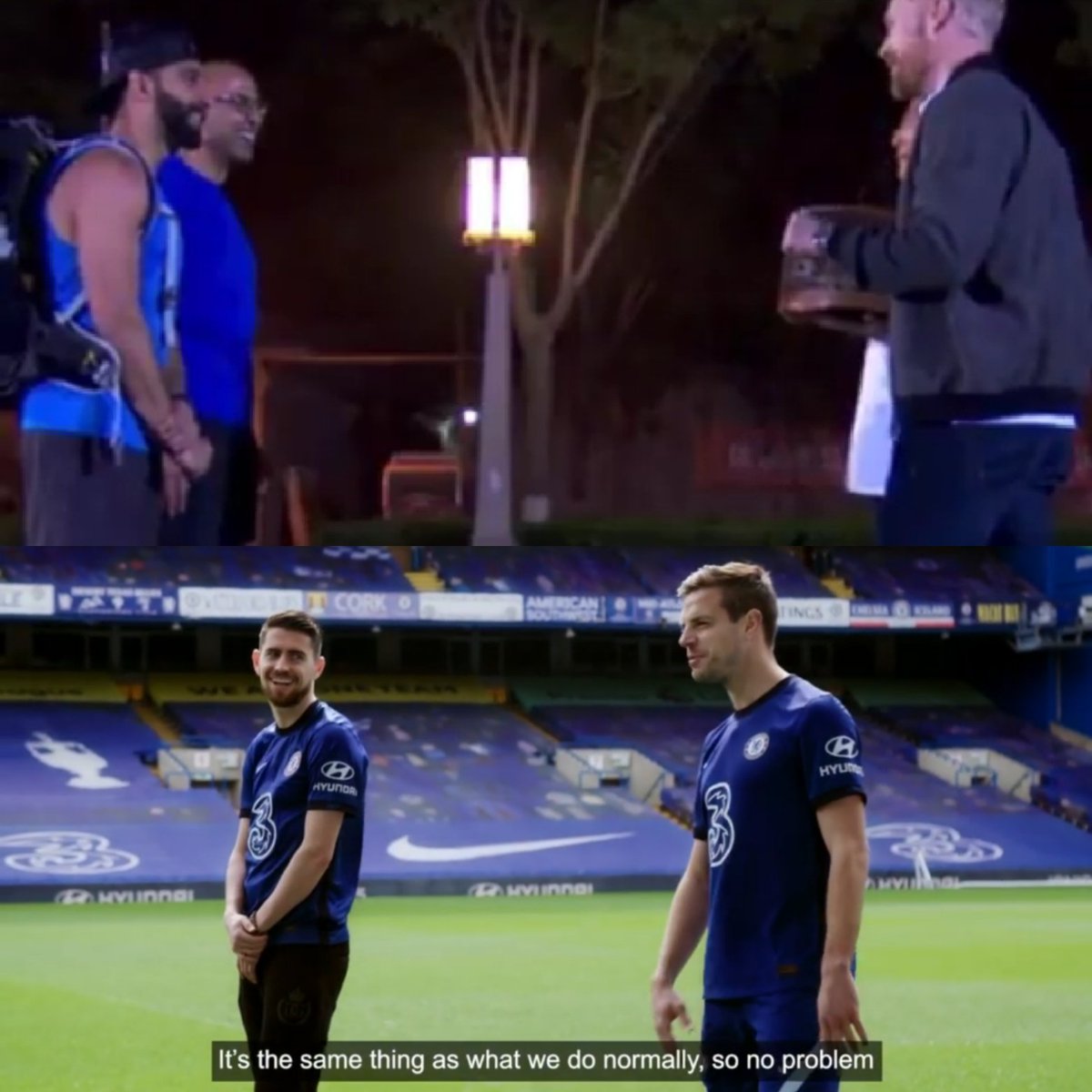 IgaPhilip's tweet image. #amazingrace #battleofbridge #jorginho #benchillwell