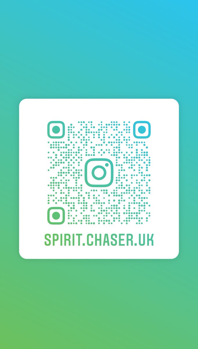 Follow me on Instagram! Username: spirit.chaser.uk
instagram.com/spirit.chaser.…