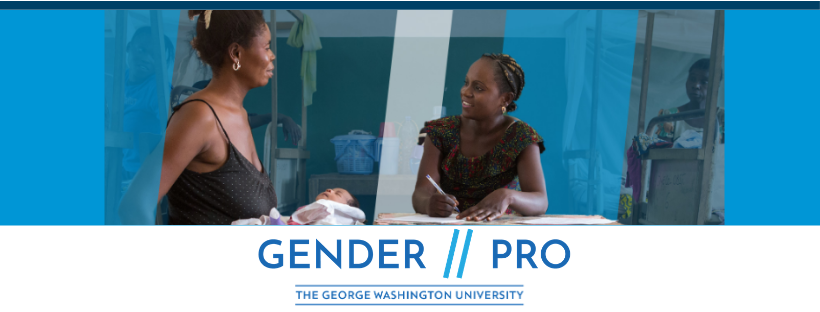 GWUGlobalWomen's tweet photo. Want to be a #GenderPro? There is still time to apply for the next cohort of our #GenderPro Capacity Building Programme! Applications close on 7/30! Learn more about the course and apply: https://t.co/OsO3yYdrEq https://t.co/HYbvRHhvIa