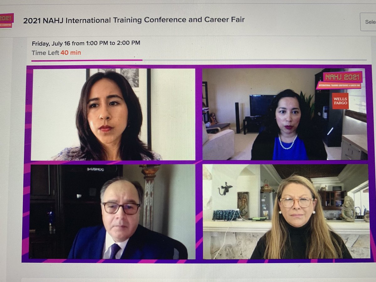 “Many of our businesses survived by being creative, reinventing themselves… The businesses able to operate today are businesses that are hungry and more prepared for this new economy.” <a href="/USHCC/">USHCC</a> <a href="/NAHJ/">NAHJ</a> #NAHJ2021 #smallbiz #COVID19 #diversity