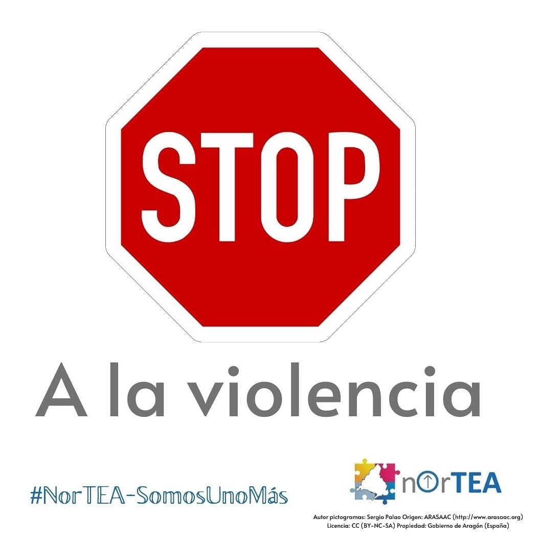 #NorTEA (Asociacion de familiares afectados por el Trastorno del Espectro Autista de la zona Norte de Madrid), 🧩💙 queremos manifestar nuestra más enérgica repulsa ante los hechos acontecidos los últimos días acometidos sobre personas con autismo.
#stopViolencia #asperger