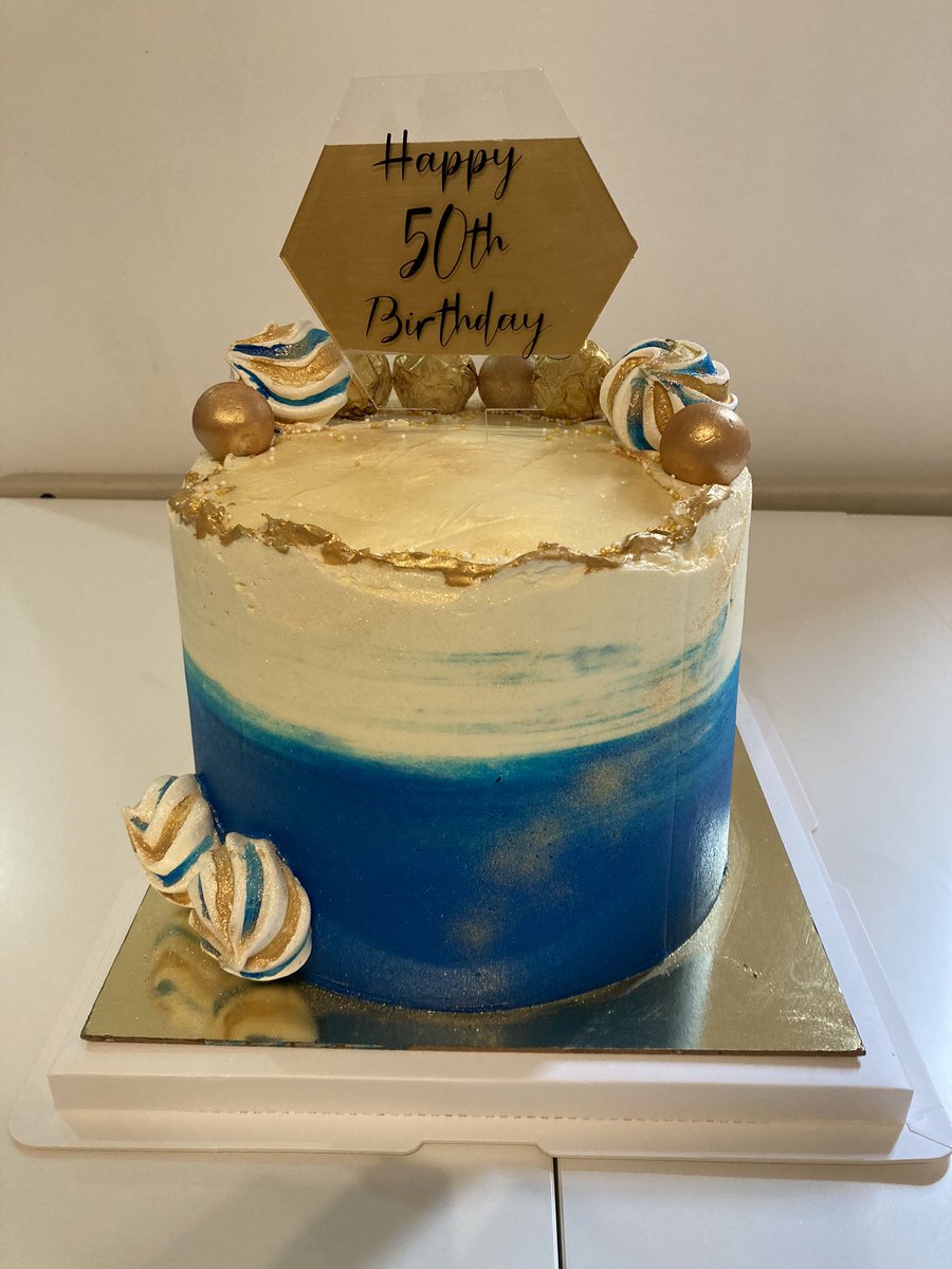 Happy 50th #birthday loved making this #cake