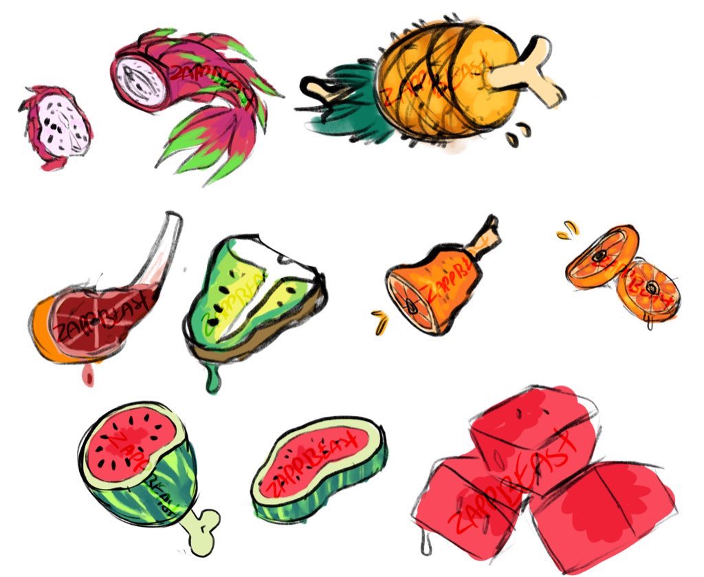z0rrico's tweet photo. I’m nearing 3.5k, 

so I wanted to celebrate with a FREE fruit meat icon
You gotta be following me, and you gotta retweet this.

Then I’ll randomly pick who gets it on 7/30!

I’ll be picking 2 people :> https://t.co/Q5rHICjoSe