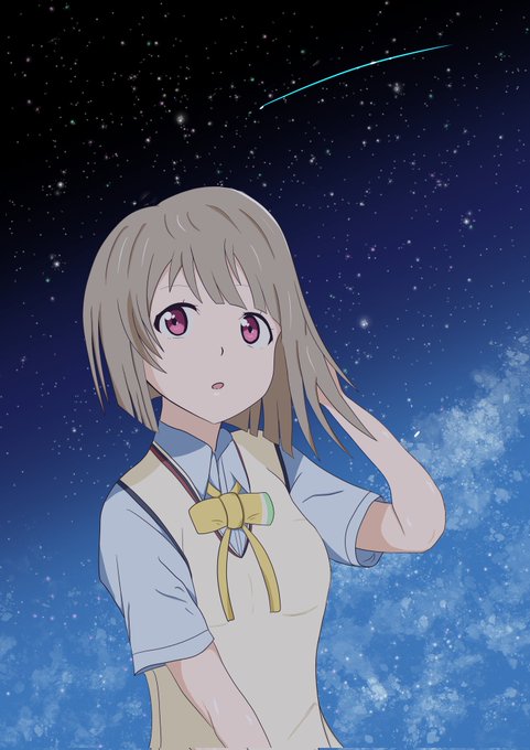 星空とかすみん
#イラスト初心者
#絵描きさんと繋がりたい
#イラスト好きと繋がりたい
#lovelive #虹ヶ咲 #中須かすみ 