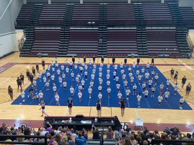 GoDragonsGo_'s tweet photo. It was the best @godragonscheer summer camp this week inside our MTM Fieldhouse.  We can't wait to do it again next summer!  5,6,7, 8.  Lets's Go!  #GoDragonsGo https://t.co/U1YU3MCylS