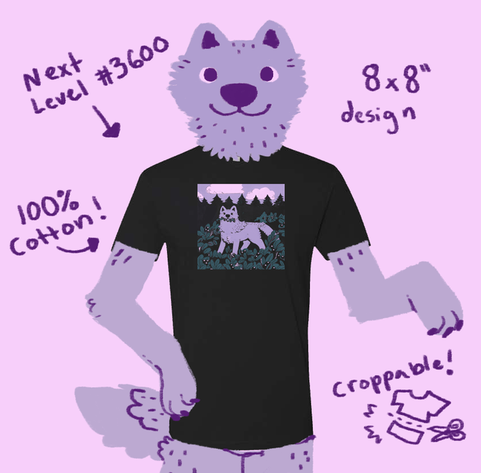There are two wolf t-shirt preorder posts inside my twitter. One of them has no link to my shop but was posted at 11am pacific, one of them has a link to my shop
https://t.co/Nx91MgMoqz
but is posted at a more algorithmically acceptable time window. Which will win? You decide... 
