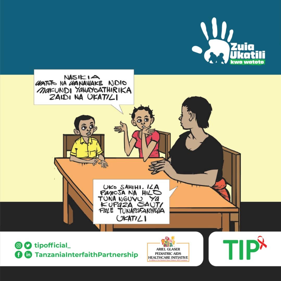 CreatorDizzo's tweet photo. usisite kupaza sauti pale unapoona vitendo vya ukatili wa kijinsia na unyanyasaji wa watoto
#tipdigitaltraining @TIPOfficial__ 
@eastafricatv @earadiofm @Wcbwasafi_ @wasafitv @itvnews @ITV @GranadaReports @ayotv_ @masoudkipanya @J2thecarpenter https://t.co/DVwFSbcBsG
