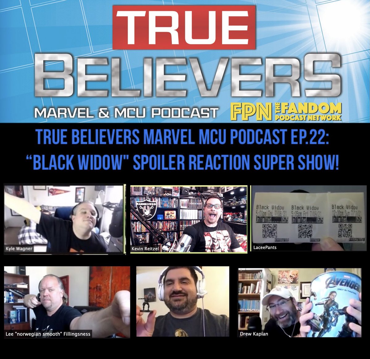 FPN #TrueBelievers #Marvel MCU Podcast EP.22: #BlackWidow Spoiler Reaction Show! <a href="/spartan_phoenix/">Kevin M. Reitzel</a> <a href="/AKyleW/">Kyle Wagner</a> <a href="/TheWayoftheway/">Lee Fillingsness</a> <a href="/LaceePants/">LaceePants (she/her)</a> @GooeyChewie <a href="/DrewKaplan/">Drew Kaplan</a> <a href="/the_spacebook/">Dan Hadley</a> <a href="/Marvel/">Marvel Entertainment</a> @Trekkie01D <a href="/MissAmyNelson/">Amy Nelson</a> <a href="/BlackWidowMovie/">Black Widow</a> <a href="/fanpodnetwork/">Fandom Podcast Network</a>
Podcast Link: v.gd/si5NXz