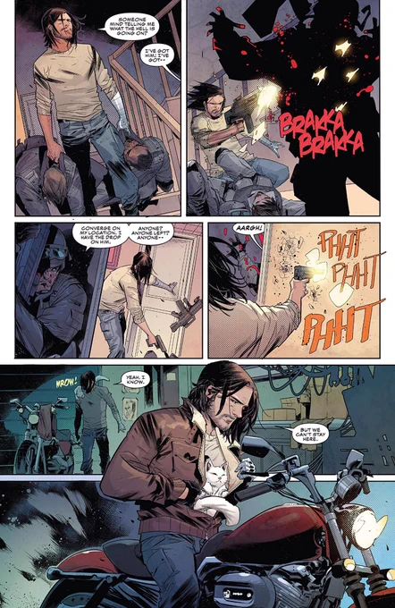 more winter soldier!tae from this panel of falcon &amp; winter soldier issue 1 