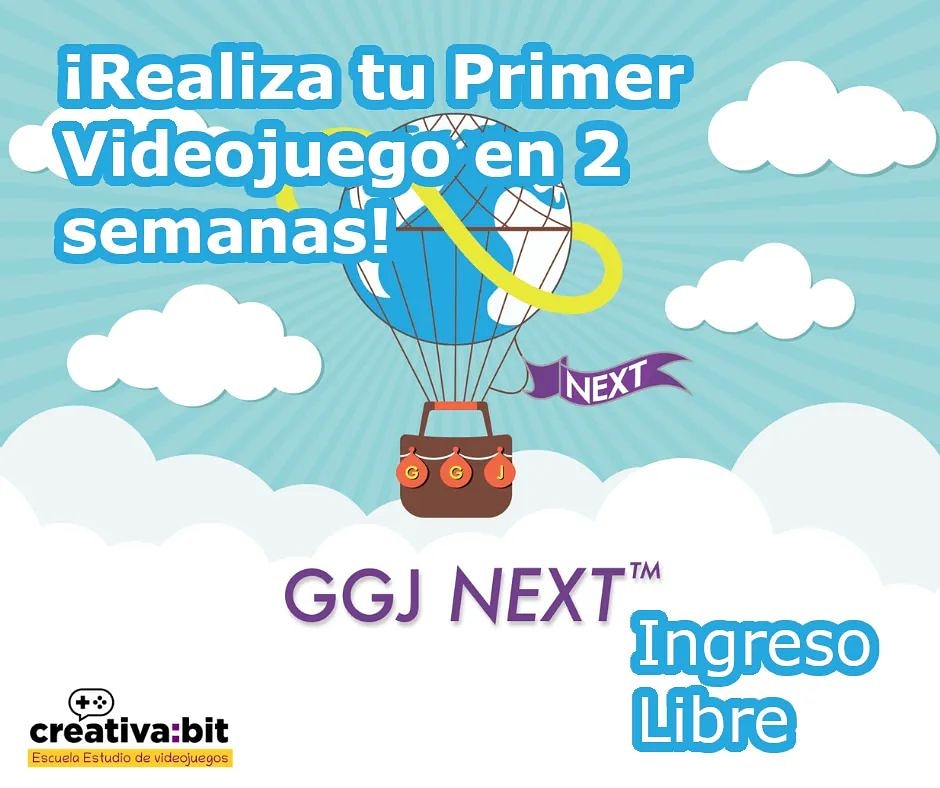 👉Regístrate en el siguiente enlace y participa completamente gratis: creativabit.com/global-game-ja…
🗓Desde el lunes 26 de julio al jueves 05 de agosto.
⏰Todos los días a las 10 de la mañana.
✅¡Realiza tu primer videojuego en 2 semanas!🎮