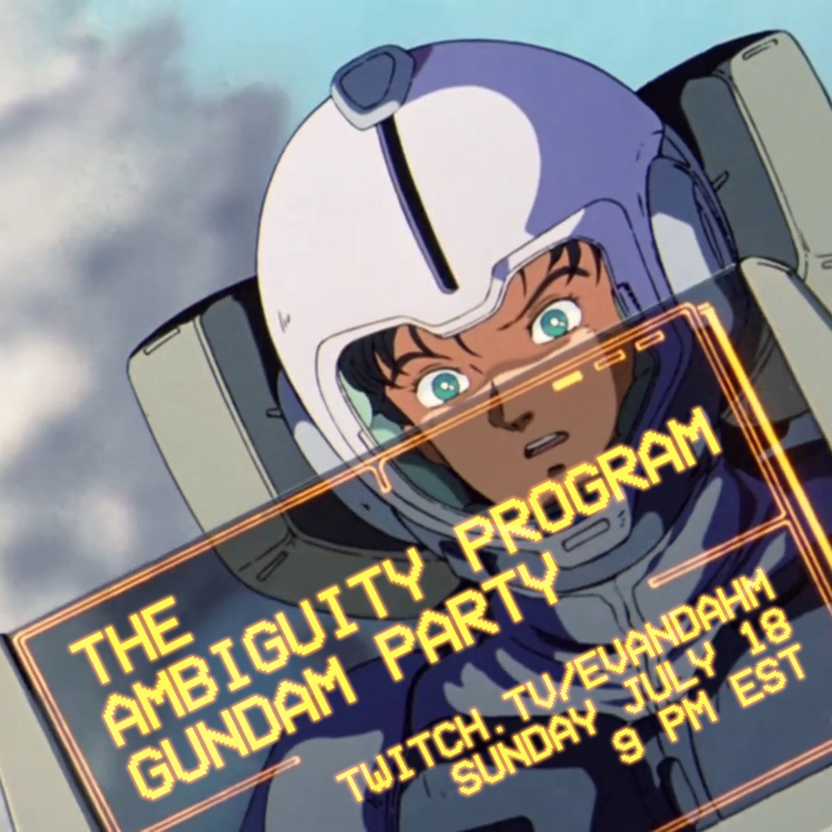 evandahm's tweet photo. sunday sUNDAY #ambiguityprogram #gundam https://t.co/lG0gMZAxJm https://t.co/QdvvUcx6JF