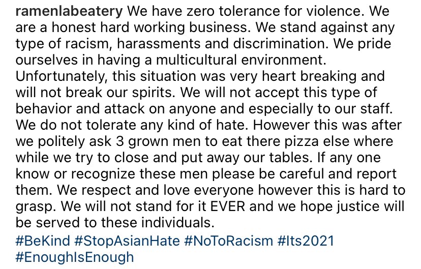 davenewworld_2's tweet photo. These racists were last seen in Delray Beach, FL hurling Anti-Asian slurs outside Ramen Lab Eatery. #StopAsianHate

Source:
https://t.co/SFi9iDWWKW https://t.co/lJarAvaiuw