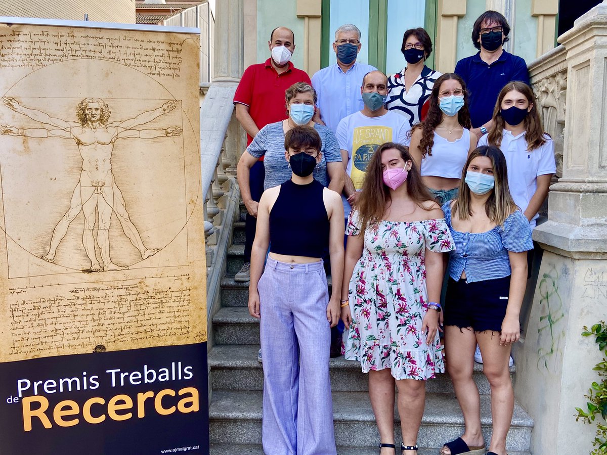 ajmalgrat's tweet photo. Els guanyadors han estat:

▪️Laia Juvé
▪️Ariadna Arévalo 
▪️Júlia Molas
▪️Lluís Tagua 
▪️Miquel Llobera Adrià Soler https://t.co/eCuxqWy6lr