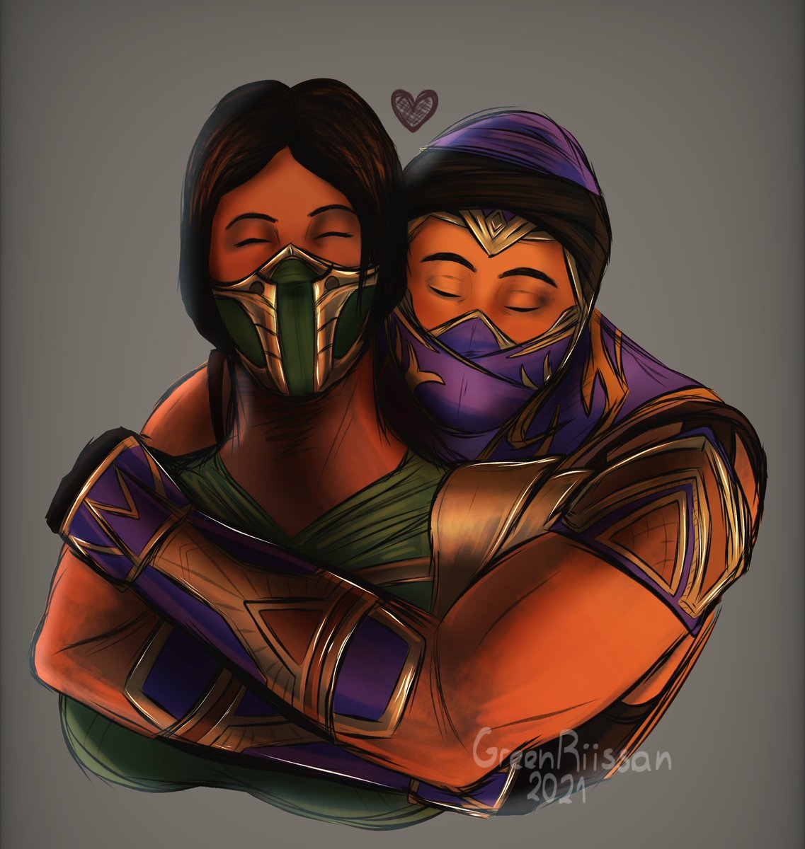 GreenRiissan's tweet photo. Rain x Jade request for @Rainy_Jady (Kinda messy, sorry)
#mortalkombat #MortalKombat11 #rain #jade #rainxjade #art #myart #digital #digitalart #illustration #ibispaintx #fanart #shipart #request https://t.co/V3bGG4xVcF