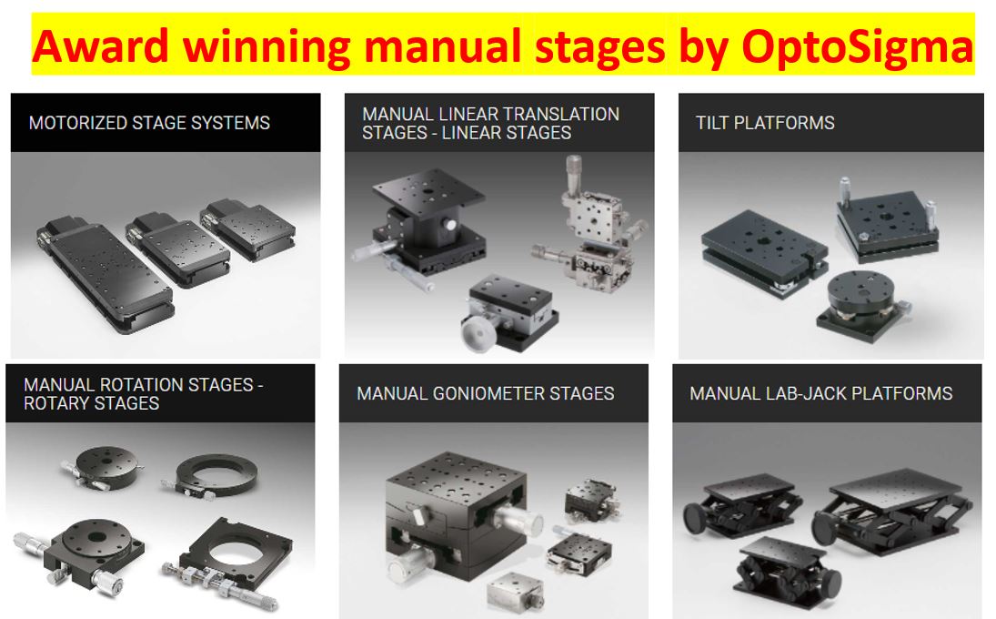 Looking for the industry's most trusted name for manual stages? Check out OptoSigma!
Our proprietary Extended contact bearing technology makes them stand out from the rest. Space graded vacuum compatible version  available. 

#manualstages #optosigma #vacuumcompatible #TheBest